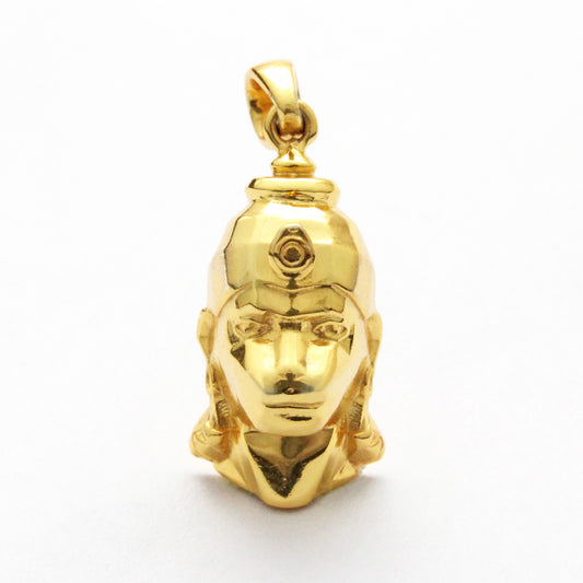 925 Sterling Silver Hanuman Face Pendant