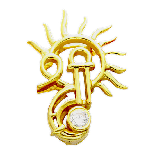 Shree Sun Ganesha Pendant with Chain