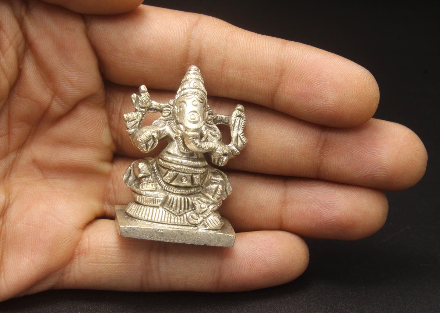 Panchdhatu 3D Ganesha Idol