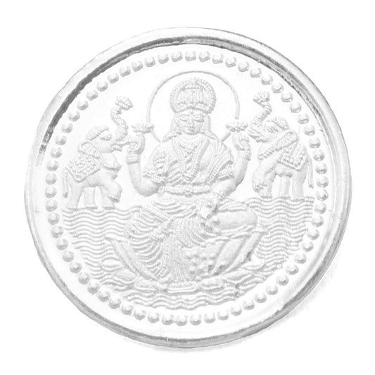 999 Silver Laxmi Ji Silver Coin For Diwali And Dhanteras