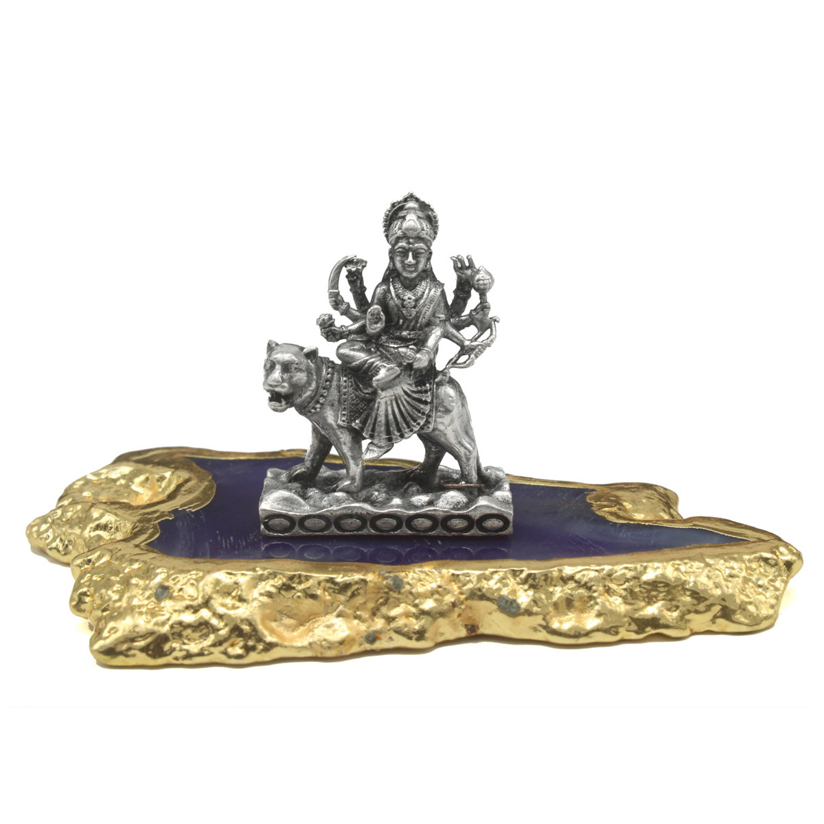 925 Sterling Silver Ma Durga Idol