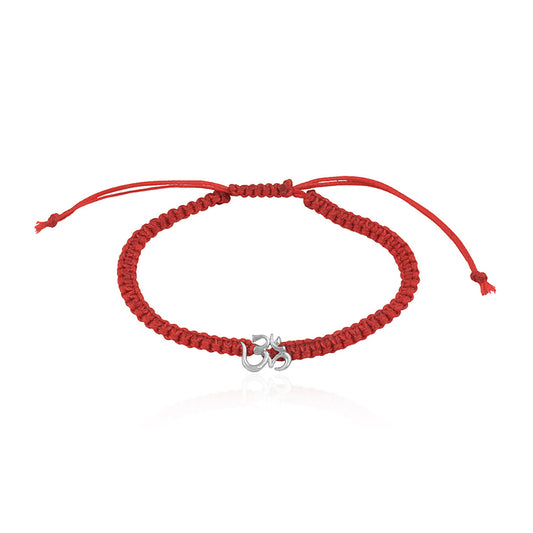 925 Sterling Silver Red Thread Bracelet For Girls and Women