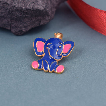 925 Sterling Silver Baby Elephant Pendant For Kids