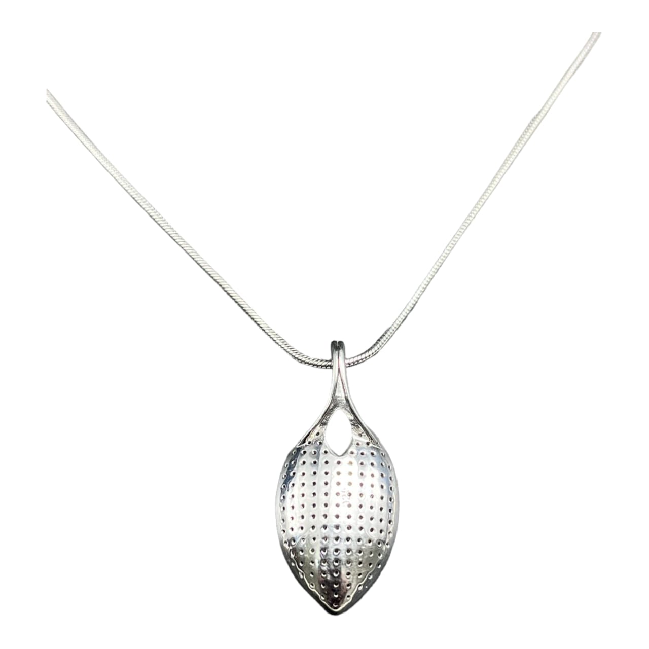 925 Sterling Silver Single Leaf Pendant For Girls and Women