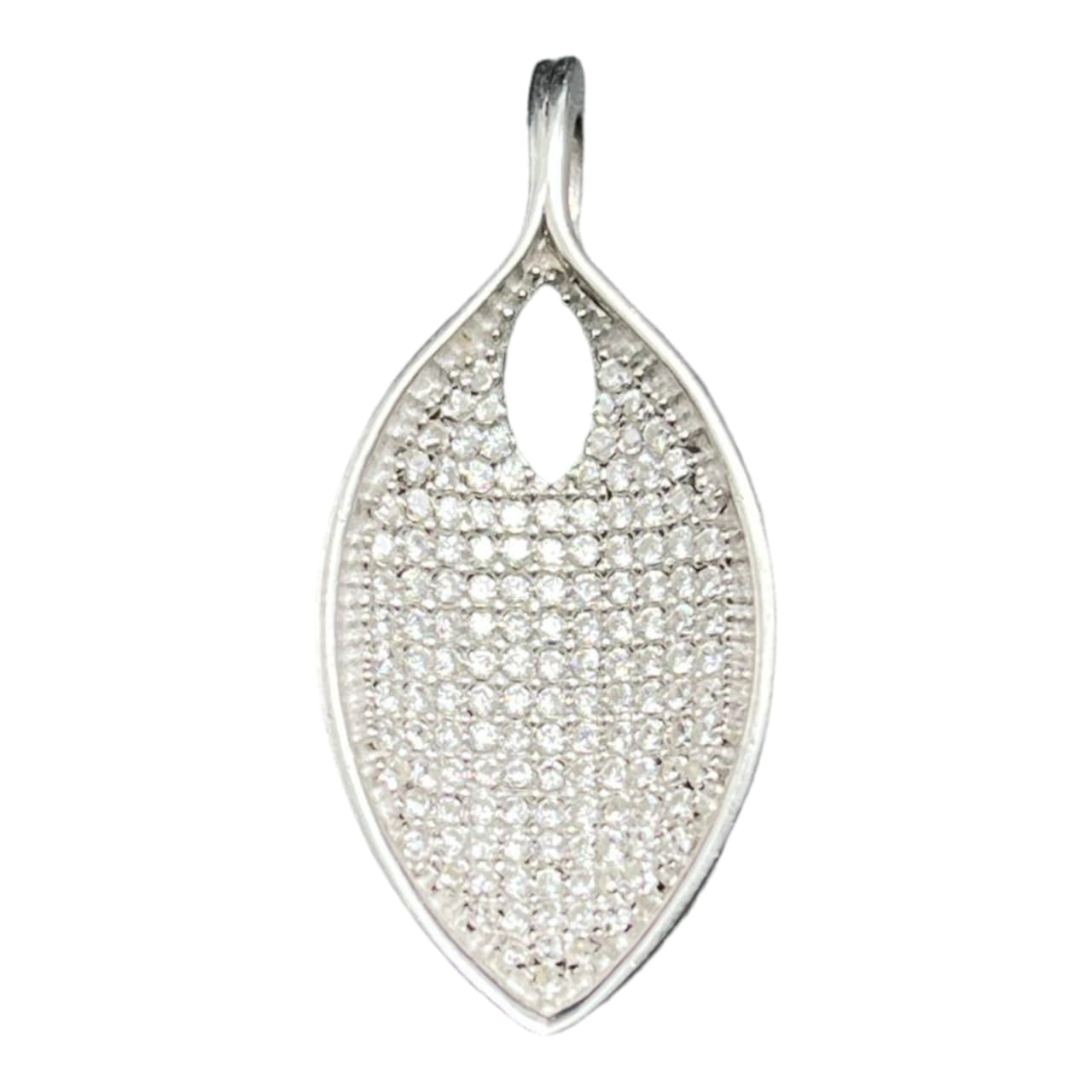 925 Sterling Silver Single Leaf Pendant For Girls and Women