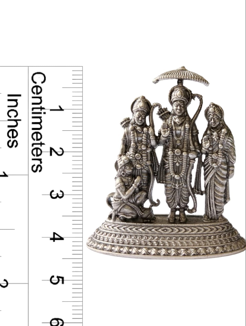 925 Sterling Silver Ram Darbar Idol