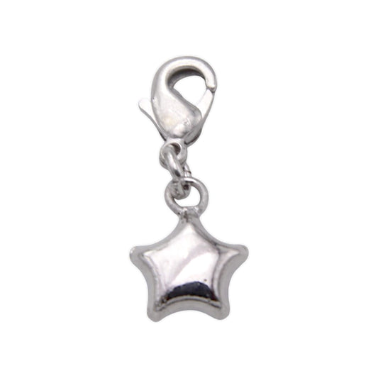 Silver Star Charm Without Chain