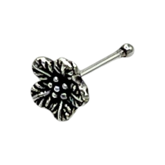 5 Leaf Flower Nose Pin With Wire