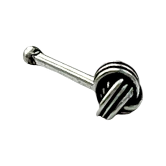 Big Knot Shaped Nose Pin