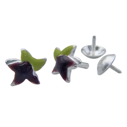 Enamel Star Fish Shape Earring For Kids Girls