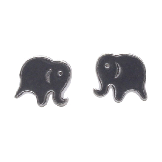 Grey Elephant Earring For Kids Girls