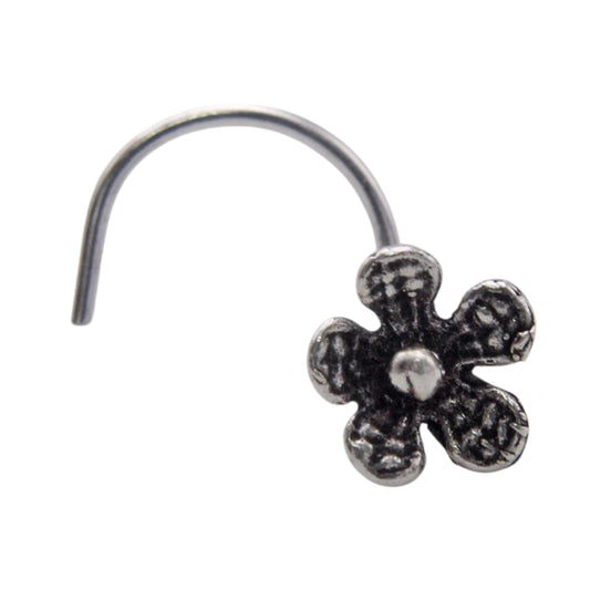 Leaf Flower Nose Pin