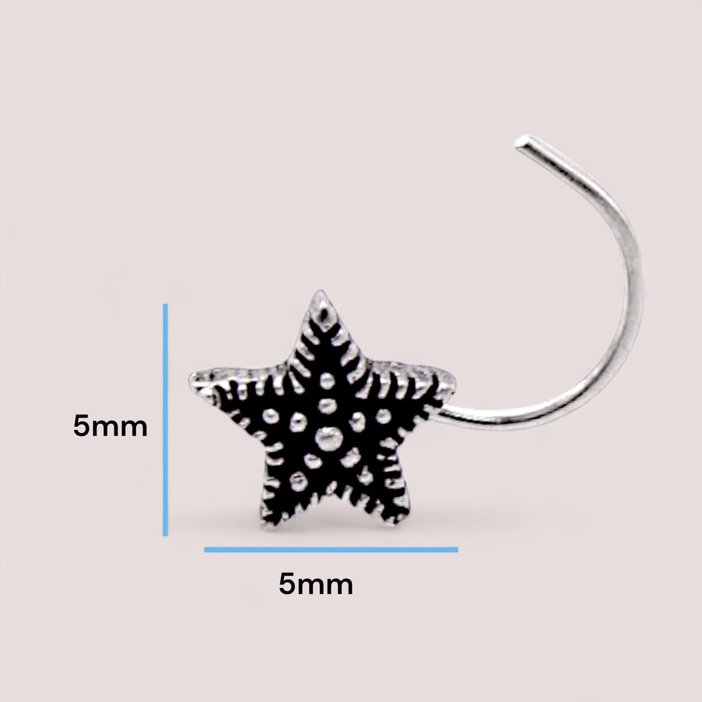 Star Shape Nose Pin Wire