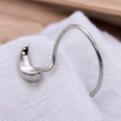 Half Moon Shape Nose Pin Wire