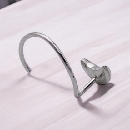 Half Moon Shape Nose Pin Wire