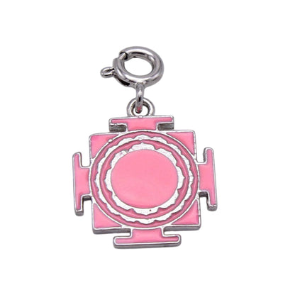 Silver Pink Laxmi Ji Yantra