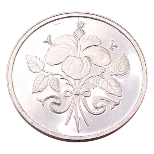 Flower Design Coin