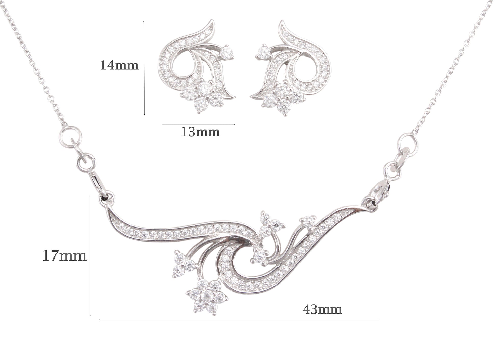 925 Sterling Silver Peacock Shape Mangalsutra For Women