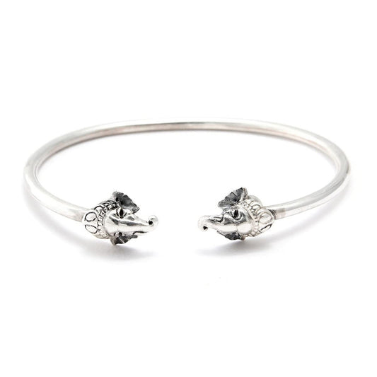 925 Sterling Silver Ganesh Bangle Bracelets For Girls and Women