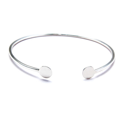 925 Sterling Silver Bangle Bracelet For Girls