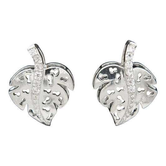 Leaf Shape Stud Earring