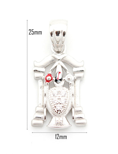 925 Sterling Silver Bala Ji Baby Pendant For Kids