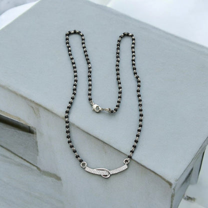 Curve Line Shape Mangalsutra