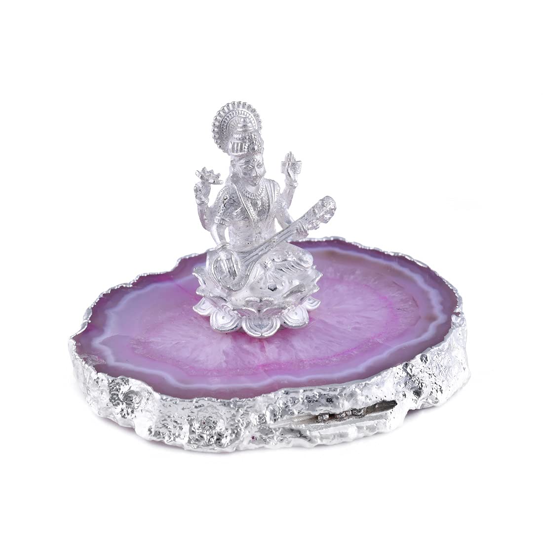 925 Sterling Silver Maa Saraswati Idol