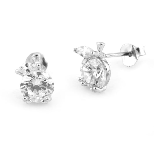 Oval Shape Studs Earring