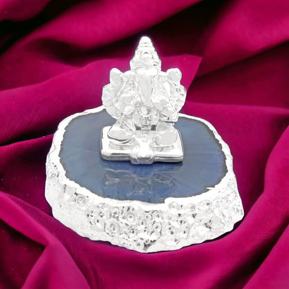 925 Sterling Silver Lord Ganesha Idol