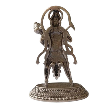 925 Sterling Silver Oxidised Hanuman Ji Idol