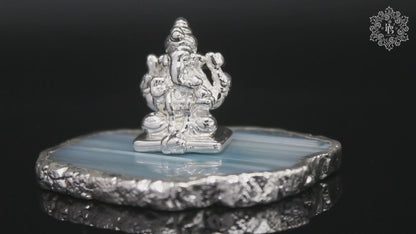 Silver Lord Ganesha Idol