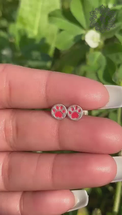 Jaguar Feet Earring For Kids Girls